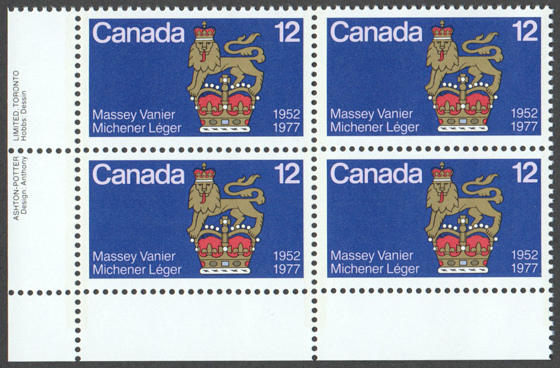 Canada Scott 735 MNH PB LL (A14-7) - Click Image to Close